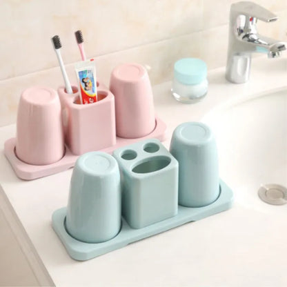 Premium Travel Toothbrush Kit Case – Minimalist 2-in-1 Storage
