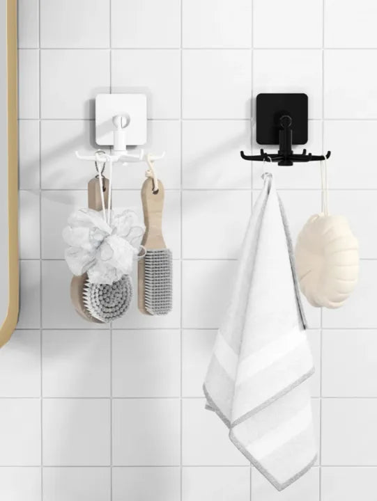 360 Rotating Hook – Punch Free Kitchen Wall Hanger