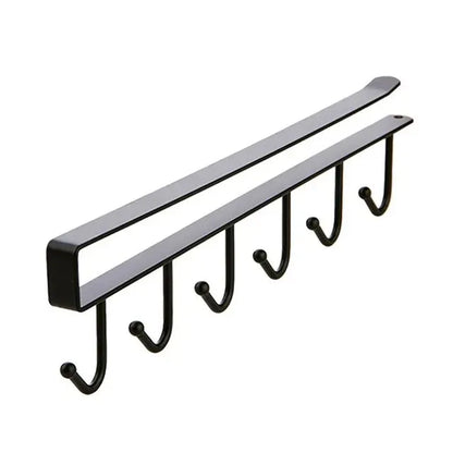 Kitchen Hook Rack – 10 Hooks Cup & Utensil Holder
