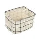 Foldable Storage Basket | Waterproof Fabric Organizer Bin with Handles