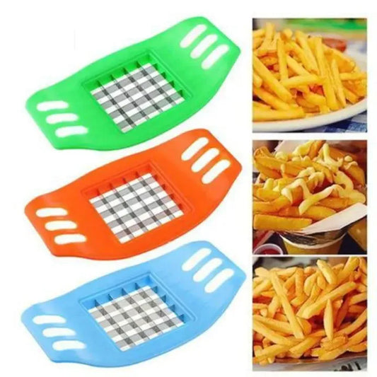 Manual Potato Chips Cutter – Stainless Steel Chipper Tool