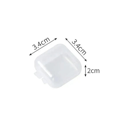 10PCS Mini Clear Storage Boxes – Jewelry & Beads Organizer