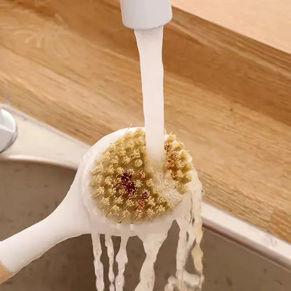 Long Handle Dish Brush – Multipurpose Kitchen Scrubber