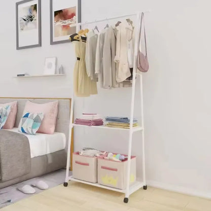 A-Frame Mobile Clothes Rack – The Ultimate Space-Saving Wardrobe Solution