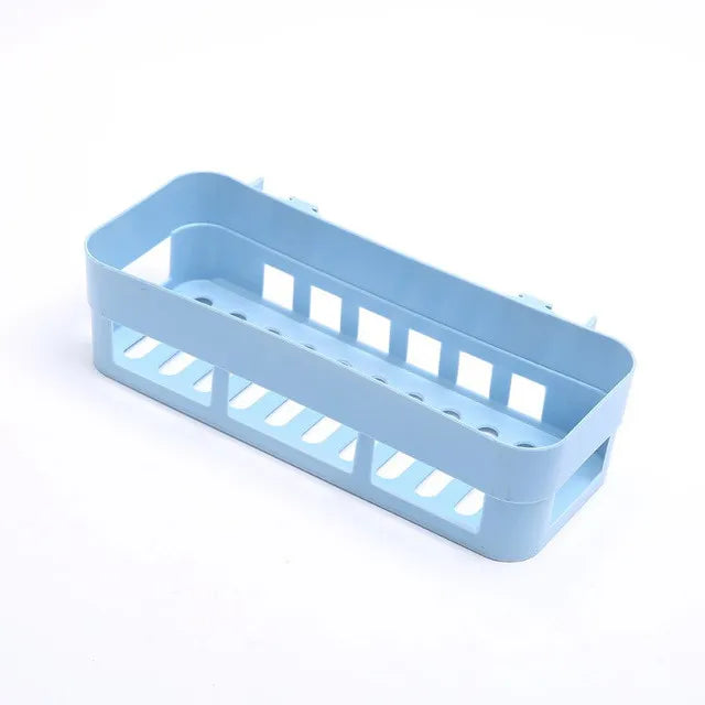 Plastic Corner Rack – Kitchen & Bathroom Storage Organizer