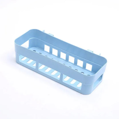 Plastic Corner Rack – Kitchen & Bathroom Storage Organizer
