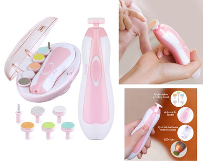 Baby Nail Trimmer Safe Electric Nail Care Kit for Newborns