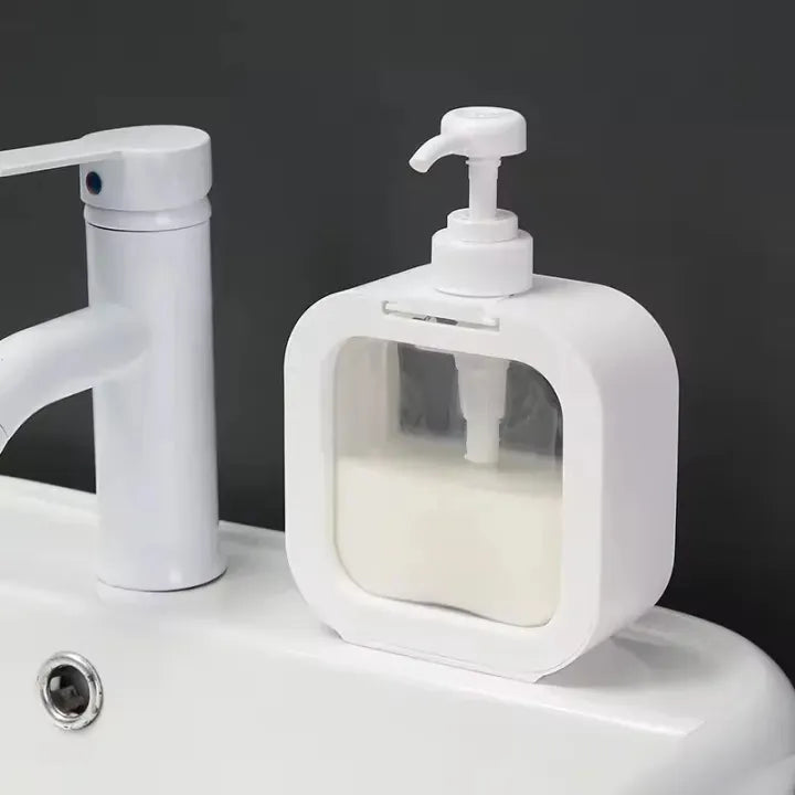 300/500ML Refillable Soap Dispenser – Kitchen & Bathroom Pump Bottle