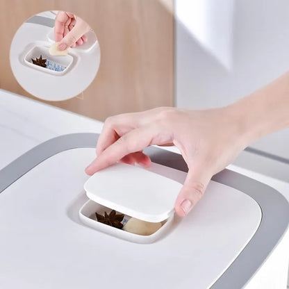 10KG Nano Moisture-Proof Rice Bucket – Airtight Grain Organizer