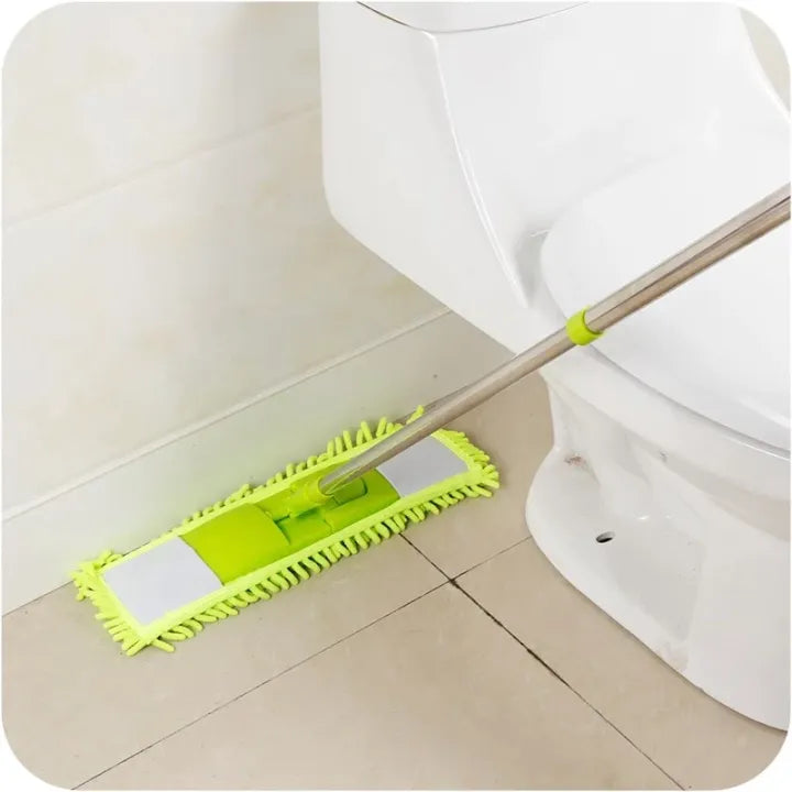 Microfiber Flat Mop – Versatile Wet & Dry Floor Cleaning Solution