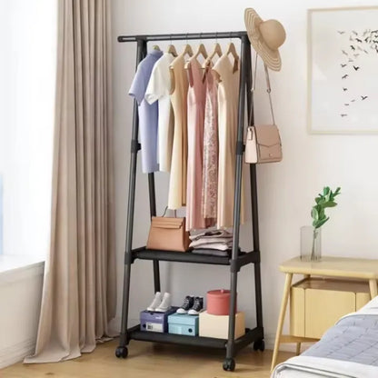 A-Frame Mobile Clothes Rack – The Ultimate Space-Saving Wardrobe Solution