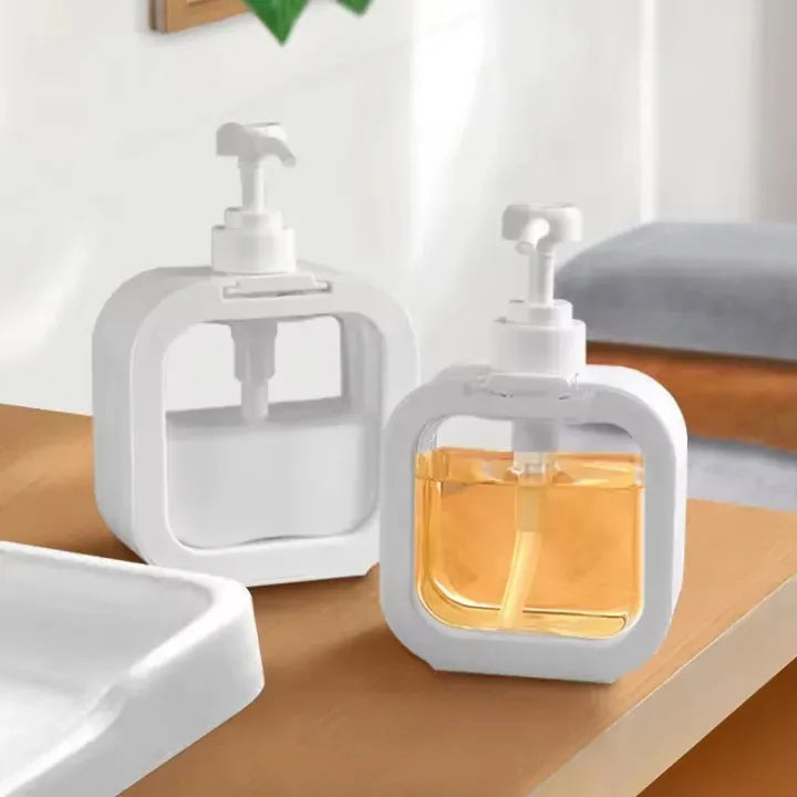 300/500ML Refillable Soap Dispenser – Kitchen & Bathroom Pump Bottle