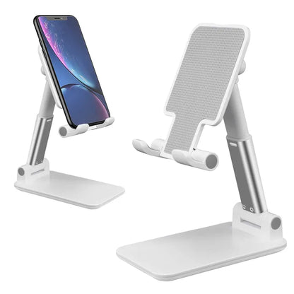 Portable Adjustable Mobile & Tablet Stand – Compact Foldable Phone Holder for Desk, Study, Office & Online Meetings