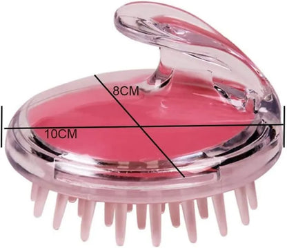 Silicone Hair Wash & Scalp Massage Brush