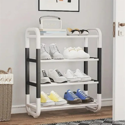4 Layer Shoe Rack Organizer – Space Saving Storage Stand for Home