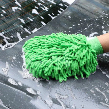 Microfiber Car Wash Glove – Soft Auto Cleaning Mitt