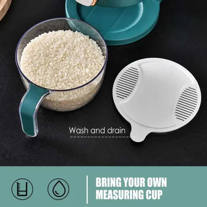 Automatic Rice Dispenser Storage Container – Moisture-Proof Sealed Grain
