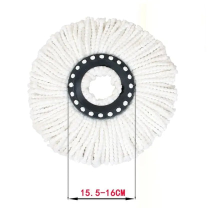 2-Piece Microfiber Mop Refill Set – High-Absorbency Spin Mop