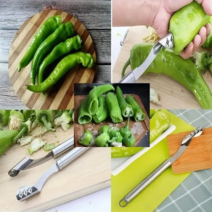 Kitchen Slicer Cutter – Multi‑Purpose Seed Remover Tool