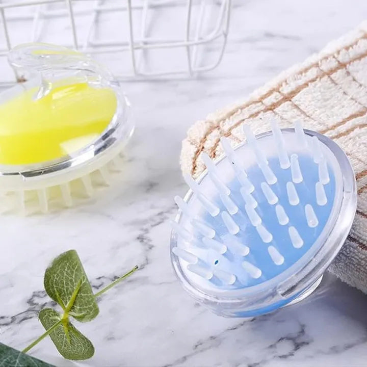 Silicone Hair Wash & Scalp Massage Brush