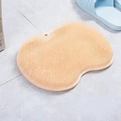 Silicone Body Scrubber Bath Brush – Back Massage & Exfoliating Shower Brush
