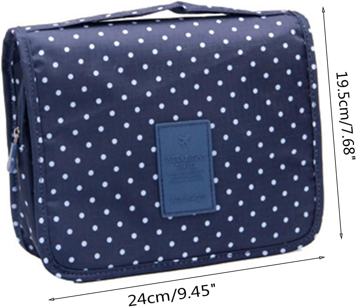 Travel Hanging Toiletry Bag – Waterproof Cosmetic Organizer for Women