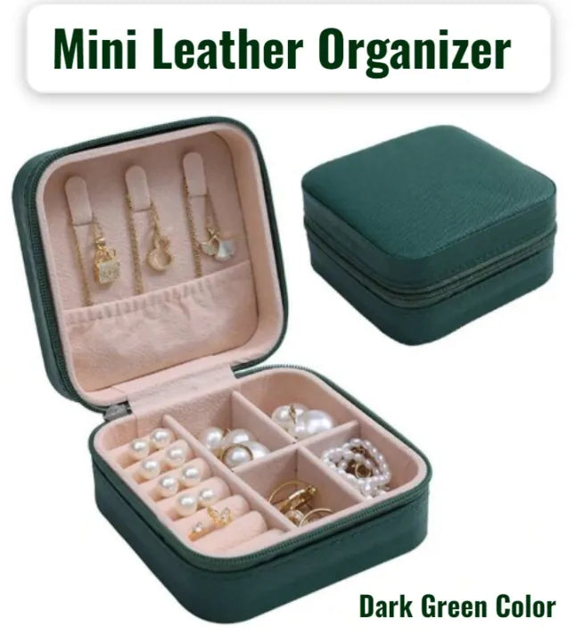 Portable Jewellery Organizer Box – Rings, Earrings & Hair Accessories
