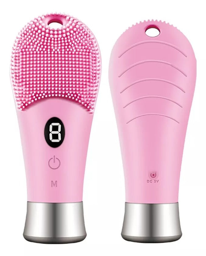 USB Face Cleansing Brush – Deep Clean Silicone Massager