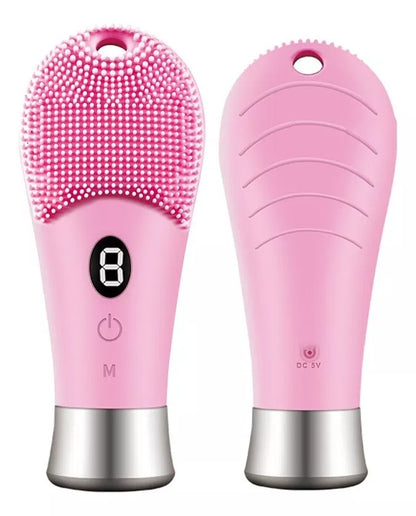 USB Face Cleansing Brush – Deep Clean Silicone Massager