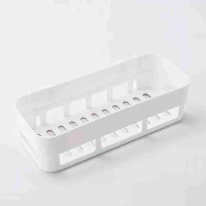 Plastic Corner Rack – Kitchen & Bathroom Storage Organizer