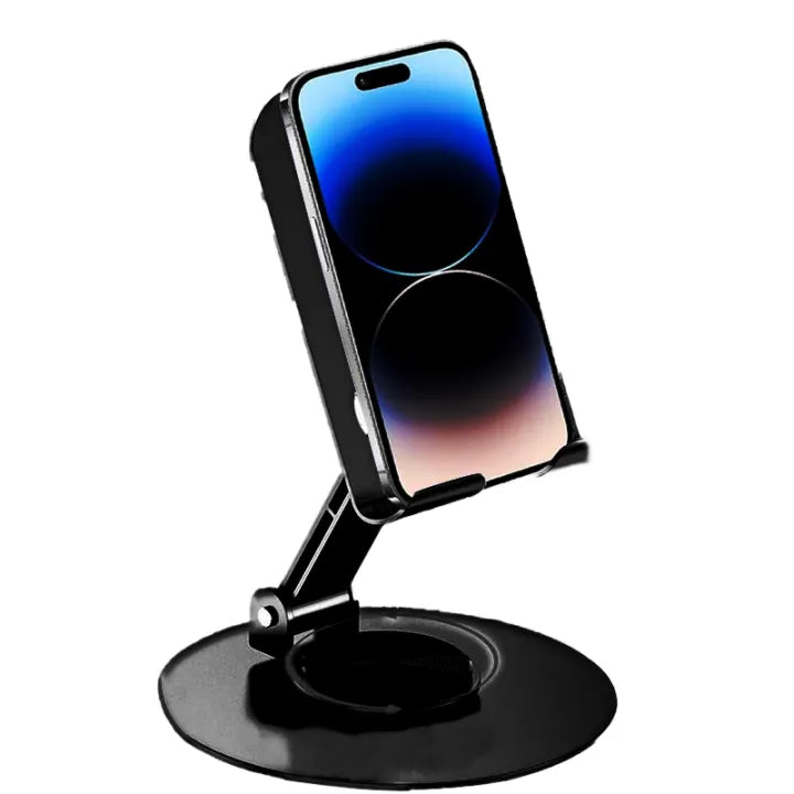 Portable Adjustable Mobile & Tablet Stand – Compact Foldable Phone Holder for Desk, Study, Office & Online Meetings