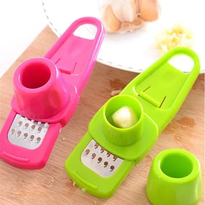 Manual Garlic Ginger Grinder – Kitchen Grater Tool