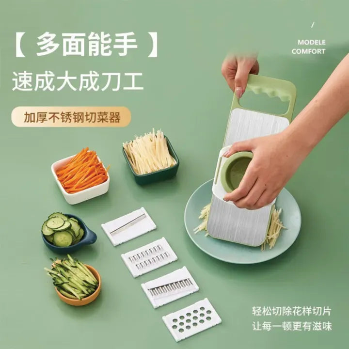 5‑in‑1 Vegetable Cutter – Multi Blade Kitchen Slicer Tool