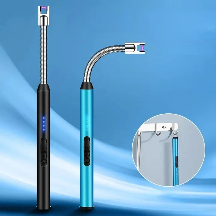 USB Electric Lighter – Flameless Windproof Arc Igniter