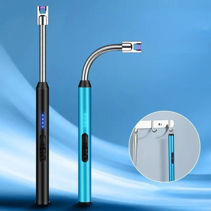 USB Electric Lighter – Flameless Windproof Arc Igniter