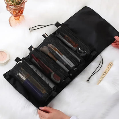 Roll n Go Makeup Organizer & Cosmetic Bag - Multi Color
