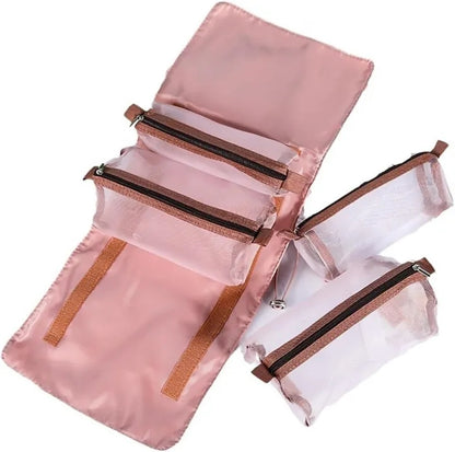 Roll n Go Makeup Organizer & Cosmetic Bag - Multi Color