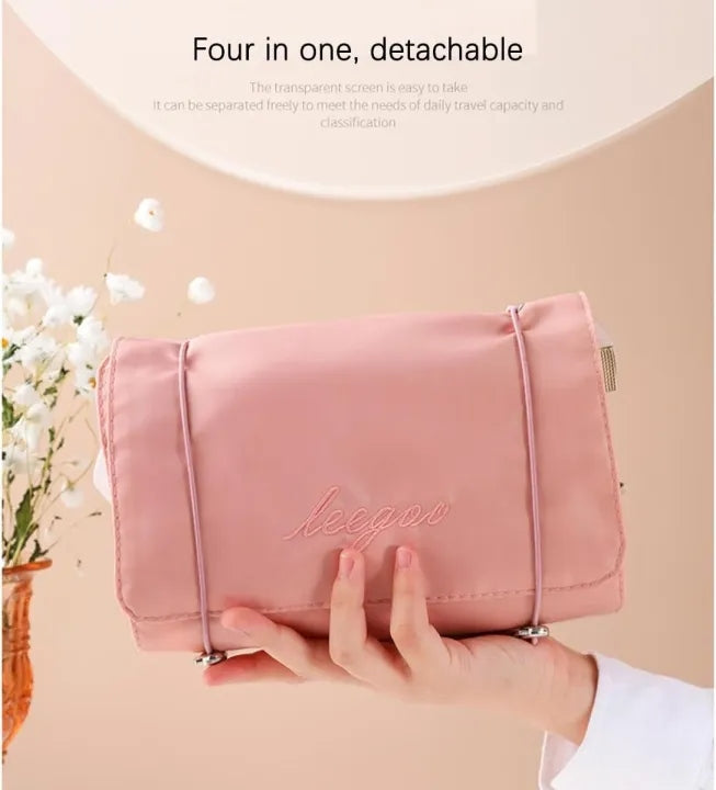 Roll n Go Makeup Organizer & Cosmetic Bag - Multi Color