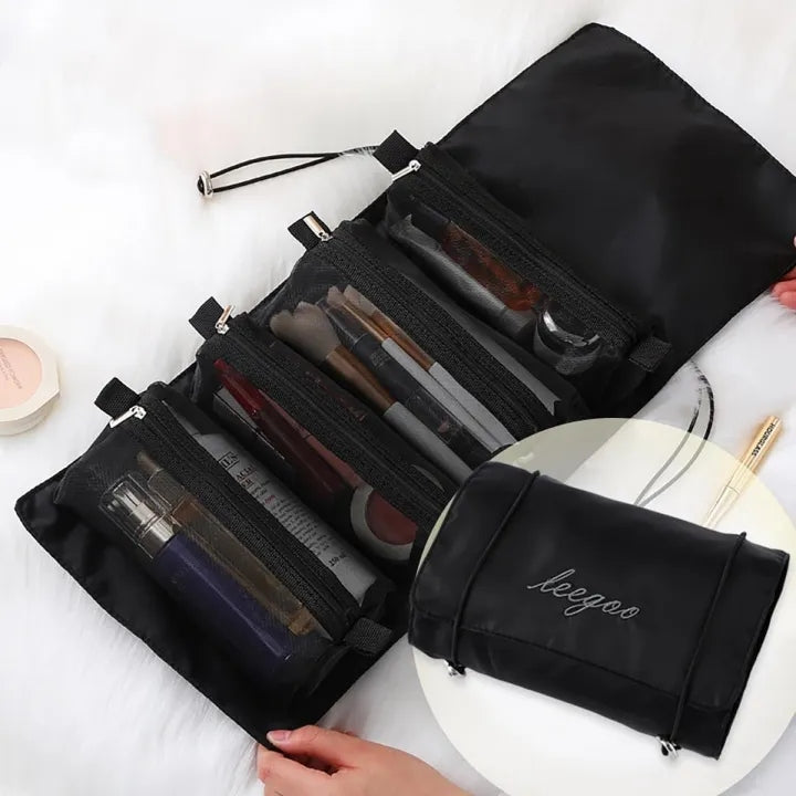 Roll n Go Makeup Organizer & Cosmetic Bag - Multi Color