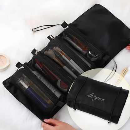Roll n Go Makeup Organizer & Cosmetic Bag - Multi Color