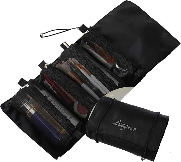 Roll n Go Makeup Organizer & Cosmetic Bag - Multi Color