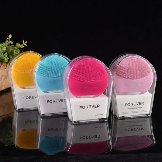 Waterproof Face Cleansing Brush – Sonic Silicone Massager