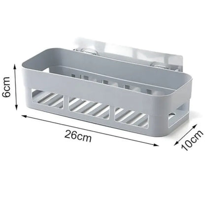 Plastic Corner Rack – Kitchen & Bathroom Storage Organizer