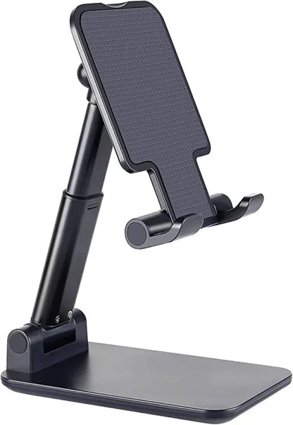 Portable Adjustable Mobile & Tablet Stand – Compact Foldable Phone Holder for Desk, Study, Office & Online Meetings