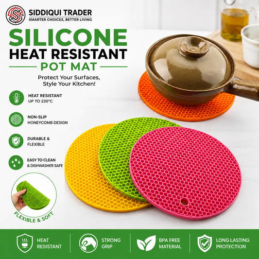 Silicone Heat Resistant Pot Mat