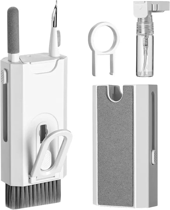 Premium 7‑in‑1 Keyboard Cleaning Tool Kit – Laptop, PC & Earbuds Cleaning Brush Set