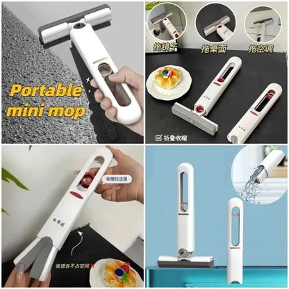 Mini Squeeze Mop – Portable Multifunctional Tool for Cleaning