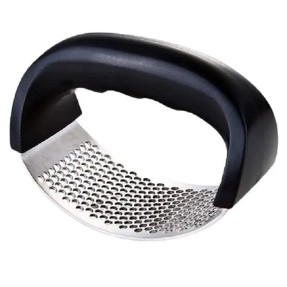 Stainless Steel Garlic Press – Ginger & Garlic Crusher Tool
