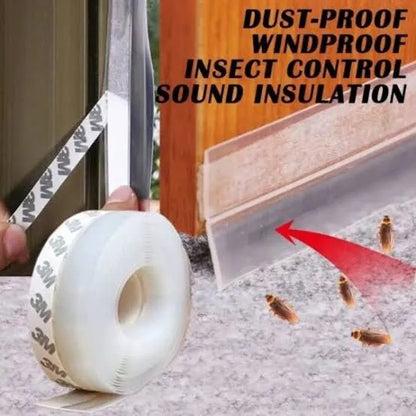 5 Meter Silicone Weather Seal Tape for Doors & Windows