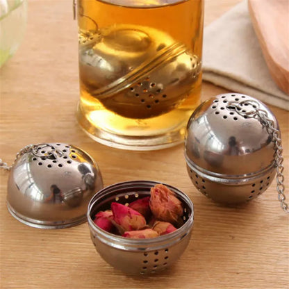 Stainless Steel Tea Strainer – Herbal & Spice Infuser Tool